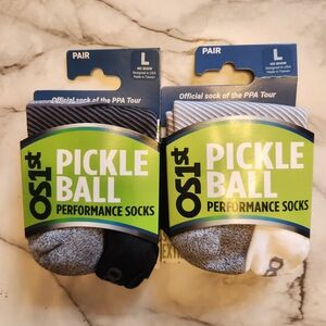 Mens Pickleball Performance Socks - 2 Pairs